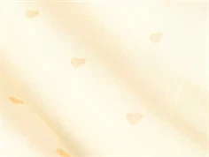 Lil Atelier turtledove hjerter baby sengetøj